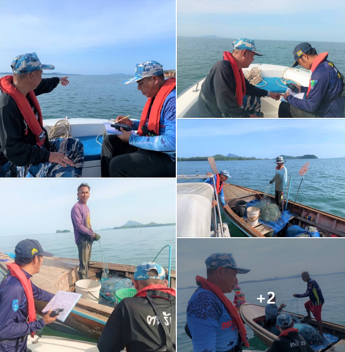 กรม ทช. นำเรือทรัพยากรทางทะเลและชายฝั่ง 113 ออกปฏิบัติงานโครงการลาดตระเวนเชิงคุณภาพทางทะเล (SMART Marine Patrol) บริเวณหมู่เกาะศรีบอยา จังหวัดกระบี่