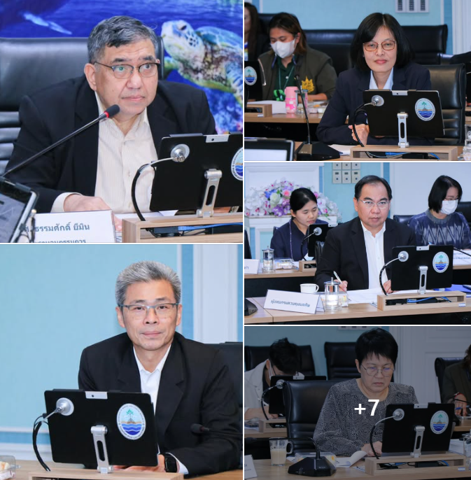 กรมทะเล จัดประชุมคณะอนุกรรมการจัดทำรายงานสถานการณ์ด้านทรัพยากรทางทะเลและชายฝั่ง และการกัดเซาะชายฝั่งของประเทศ ครั้งที่ 1/2568
