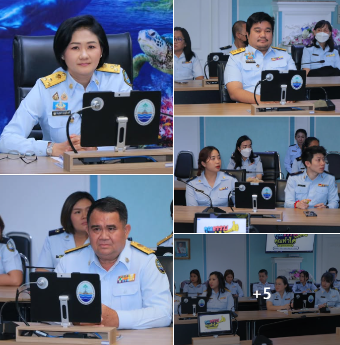 กรมทะเล ประชุมขับเคลื่อนองค์กรคุณธรรม พร้อมมอบเกียรติบัตร ยกย่องเชิดชูเกียรติแก่บุคคลที่มีคุณธรรมต้นแบบ