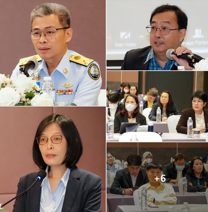 กรมทะเล จัดประชุมรับฟังความคิดเห็นต่อ (ร่าง) รายงานสถานการณ์ด้านทรัพยากรทางทะเลและชายฝั่ง และการกัดเซาะชายฝั่งของประเทศ พ.ศ. 2567