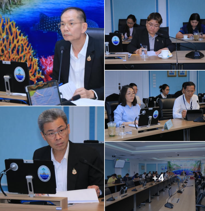 รองอธิบดีกรมทะเล ร่วมประชุมคณะอนุกรรมการคุ้มครองสิ่งแวดล้อมทางทะเล ครั้งที่ 1/2568