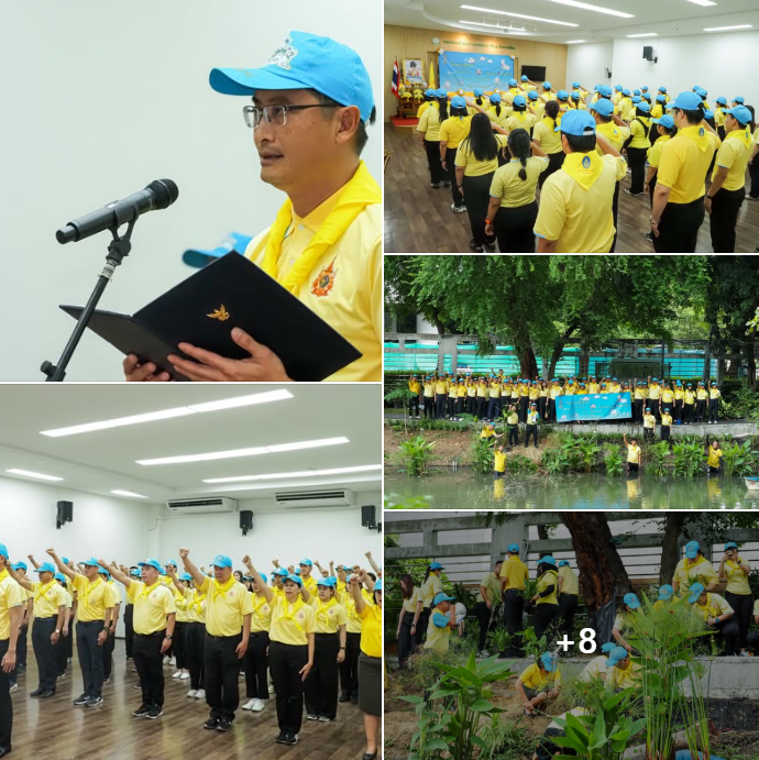 กรมทะเล จัดพิธีถวายพระพรชัยมงคล และกิจกรรมจิตอาสาพัฒนาสิ่งแวดล้อม เนื่องในโอกาสพระราชพิธีมหามงคลเฉลิมพระชนมพรรษา 28 กรกฎาคม 2568