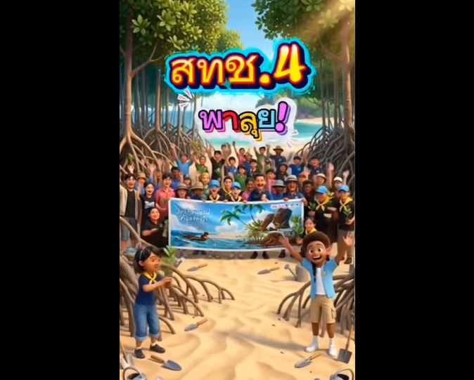กรมทะเลชายฝั่ง สำนักงานทรัพยากรทางทะเลและชายฝั่งที่ 4 โดยศูนย์อนุรักษ์ทรัพยากรป่าชายเลนที่ 3 (ปะทิว ชุมพร) ร่วมกับสภาเด็กและเยาวชนจังหวัดชุมพร จัดกิจกรรมส่งเสริมการอนุรักษ์ทรัพยากรทางทะเลและชายฝั่ง "เรียนรู้ระบบนิเวศทางทะเลและปลูกป่าชายเลน"