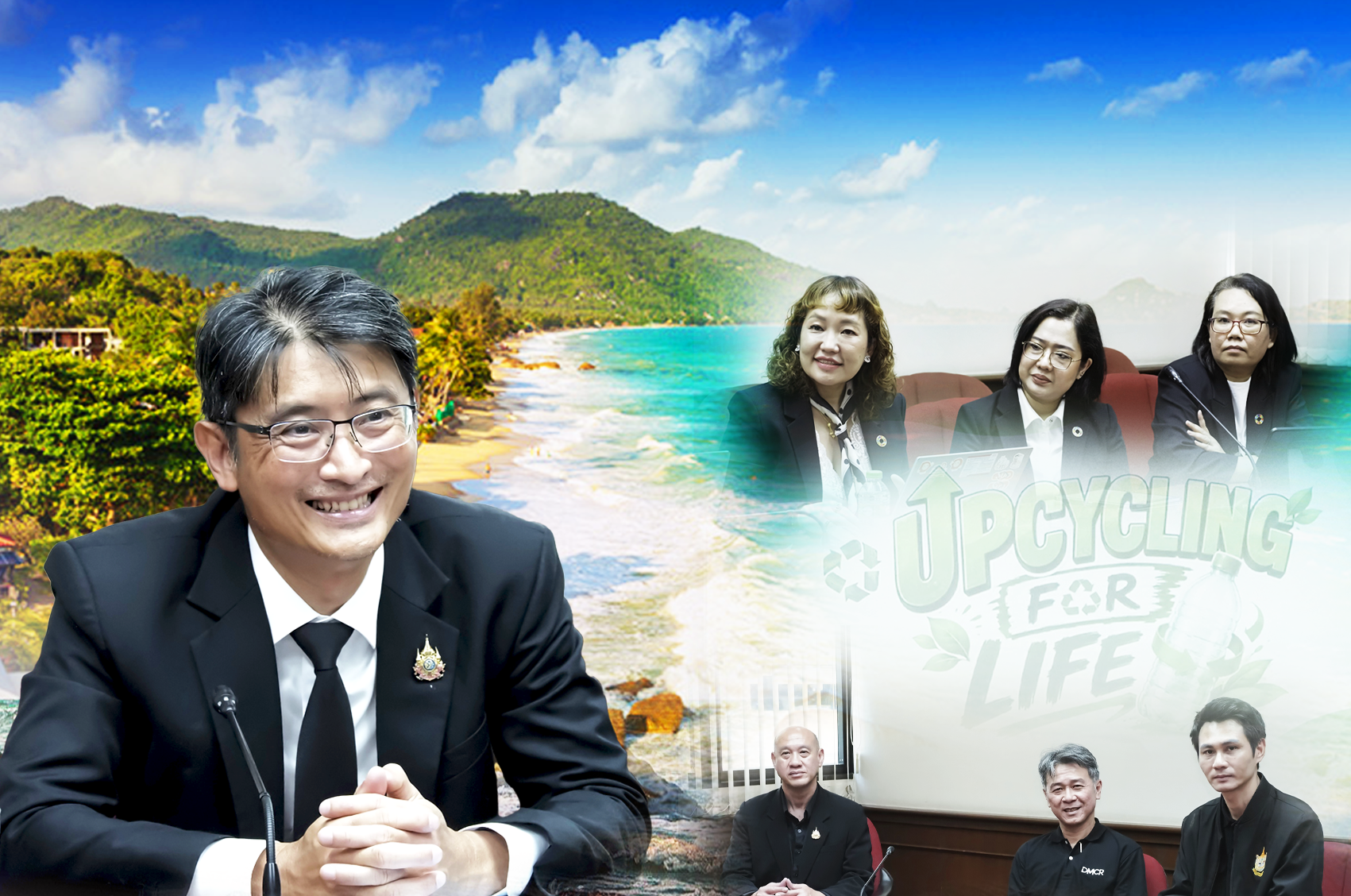 อธิบดีกรมทะเล ประชุมขับเคลื่อนงานตามบันทึกกรอบความร่วมมือเชิงกลยุทธ์เพื่อการจัดการทรัพยากรทางทะเลฯ ตามเป้าหมายการพัฒนาที่ยั่งยืนที่ 14