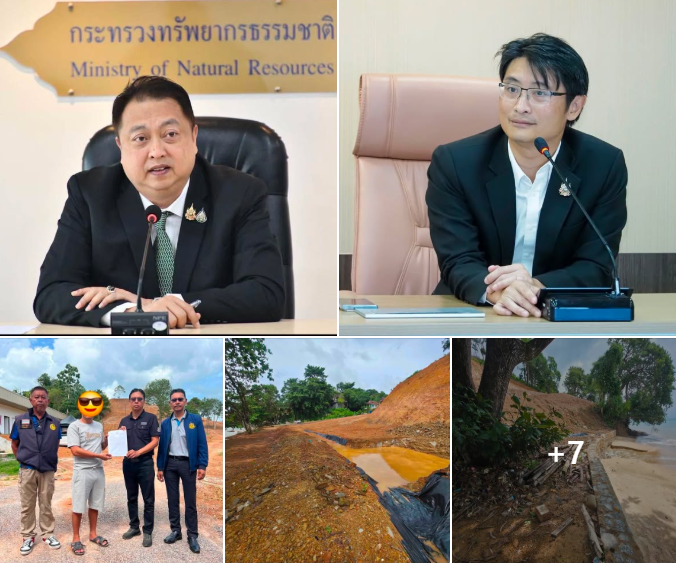 รมว.สุชาติ สั่งหยุดทันที! หลังพบปล่อยตะกอนไหลลงทะเล เสี่ยงกระทบระบบนิเวศชายฝั่ง
