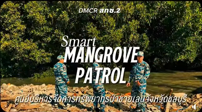 กรมทะเลชายฝั่ง ลาดตระเวนเข้มคุ้มครองป่าชายเลนชลบุรี พร้อมสร้างความร่วมมือชุมชนรักษาทะเล