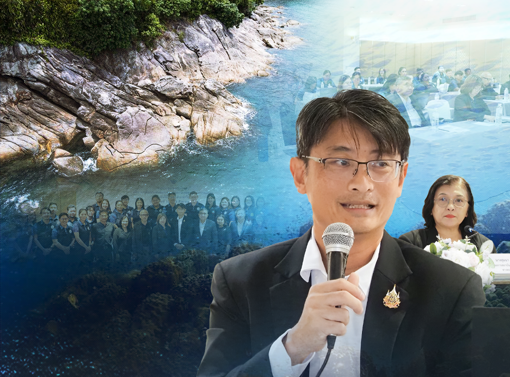 กรมทะเล จัดประชุม “การพัฒนาเกณฑ์การประเมินความสมบูรณ์ของระบบนิเวศกองหินใต้น้ำของประเทศไทย”