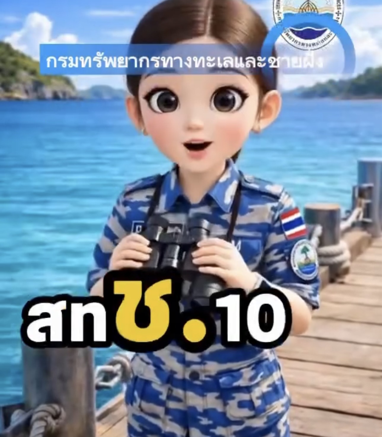 กรมทะเล เฝ้าระวังพะยูน–อนุรักษ์หญ้าทะเล พื้นที่จังหวัดกระบี่