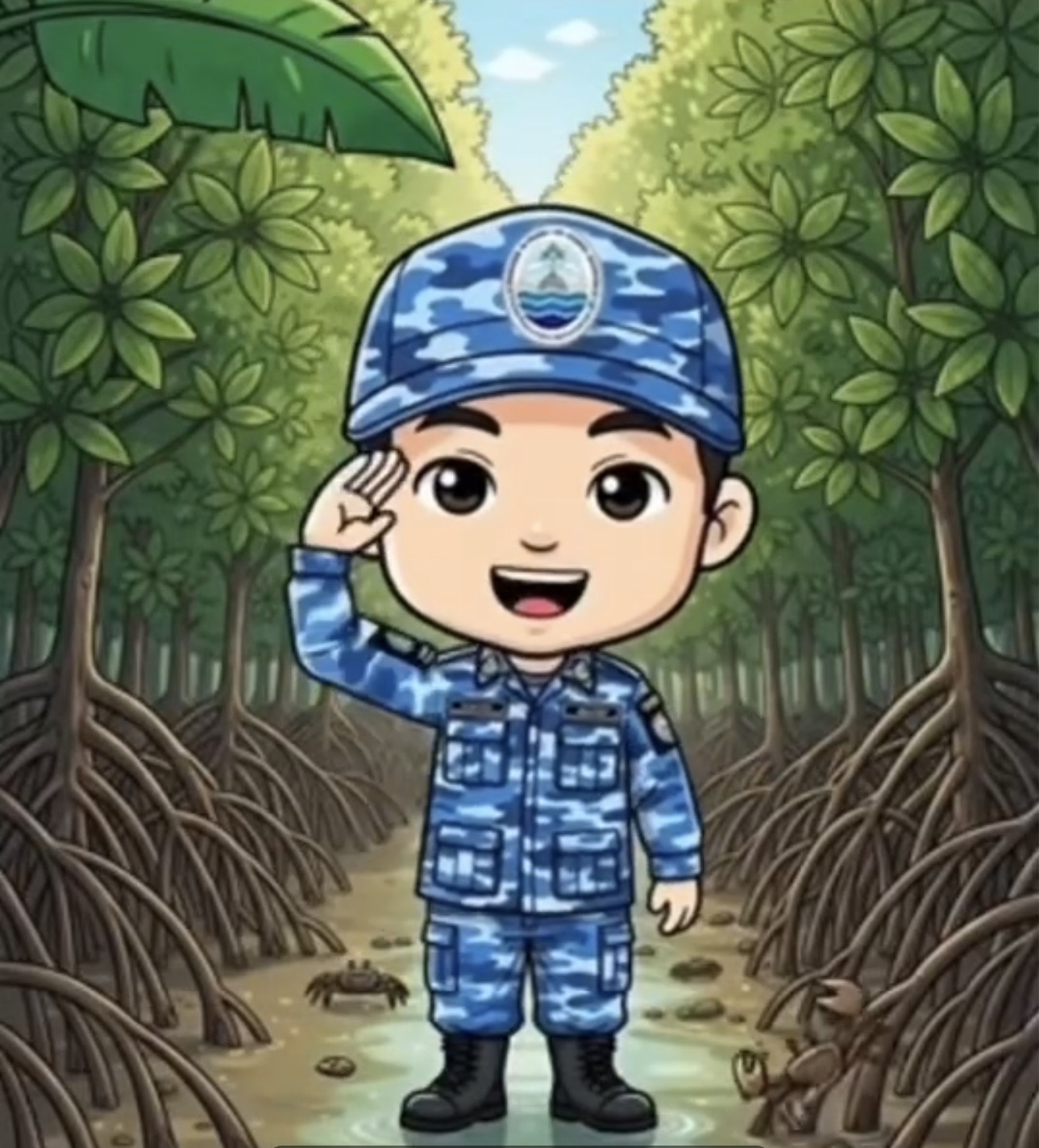 กรมทะเลฯ เดินหน้าวางแผนลาดตระเวนเชิงรุก เสริมพลังชุมชนร่วมปกป้องป่าชายเลน จ.กระบี่
