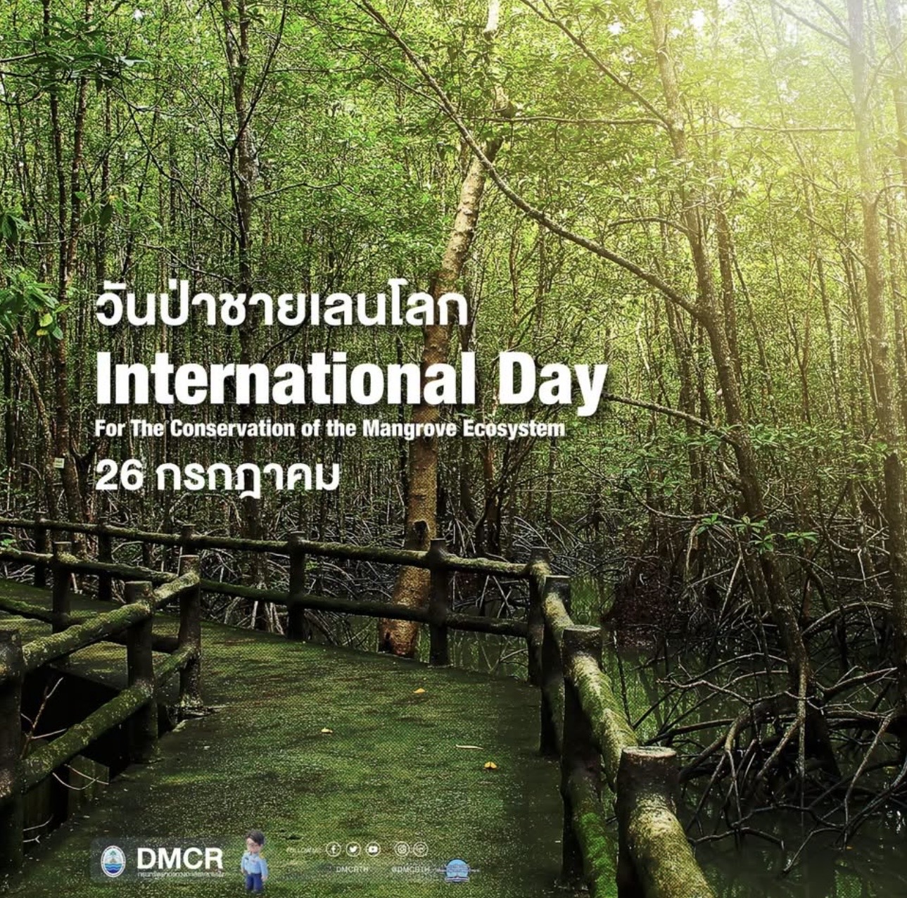 26 กรกฎาคม วันป่าชายเลนโลก (International Day for the Conservation of the Mangrove Ecosystem)