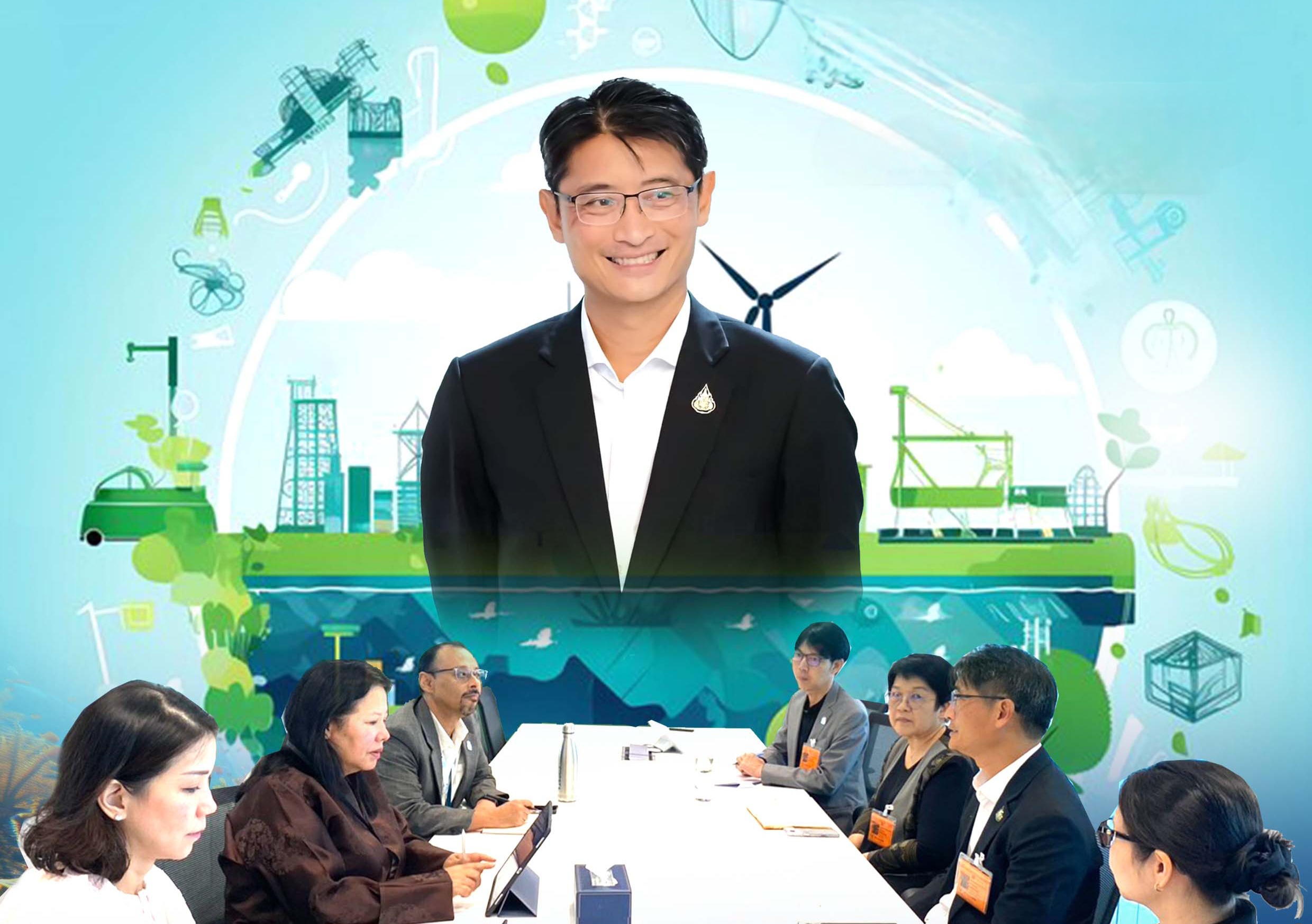 "อธิบดี ทช." จับมือ UNEP ดันบทบาทผู้นำทะเลสู่เวทีนานาชาติ ไทยเร่งเกมสิ่งแวดล้อมโลก!