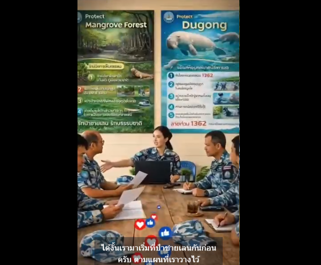 ทช. วางแผนลาดตระเวนป่าชายเลนกระบี่ เสริมเครือข่ายชุมชน ปกป้องทรัพยากรทางทะเลอย่างยั่งยืน