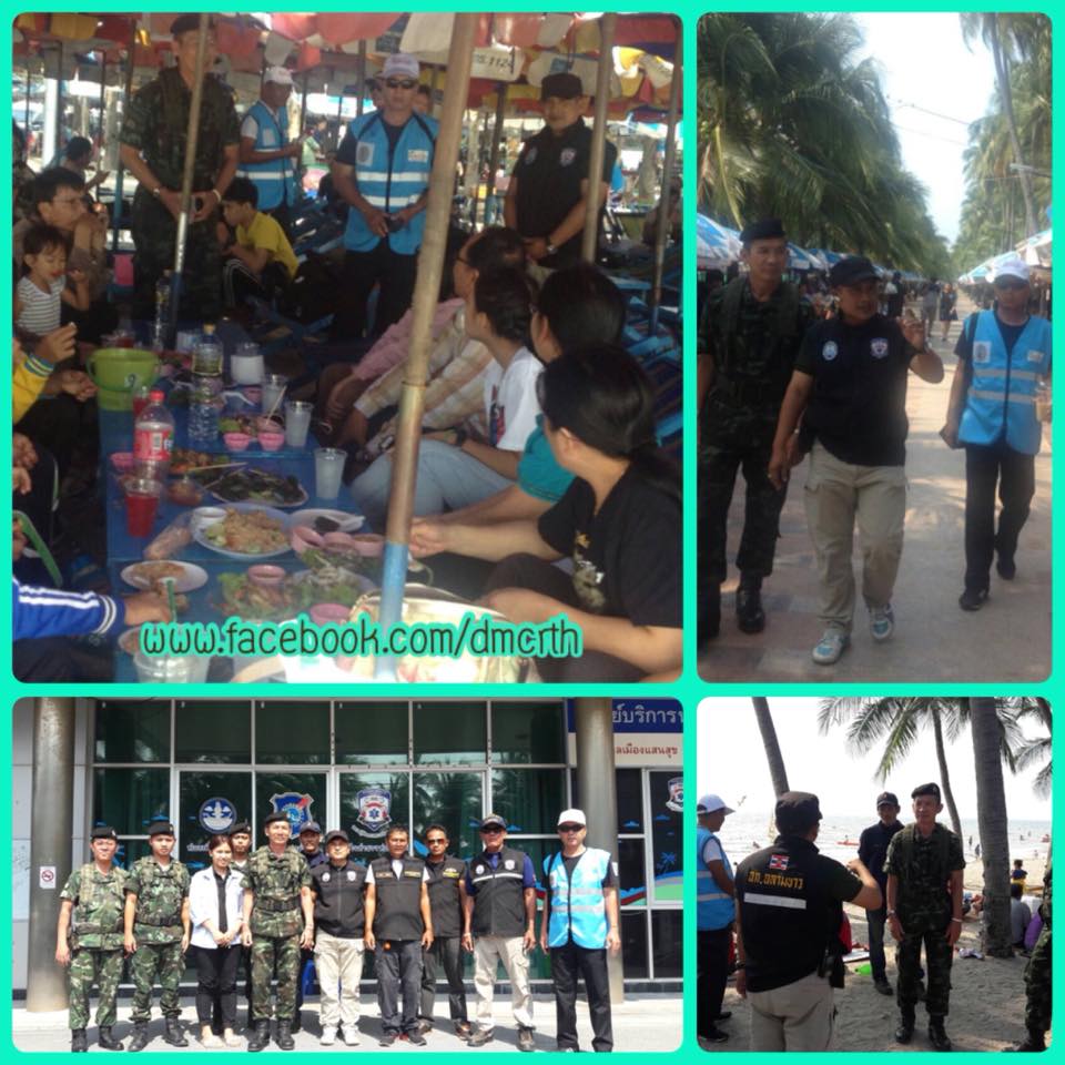 หาดบางแสนปลอดบุหรี่เพราะนักท่องเที่ยวช่วยกันร่วมมือ
