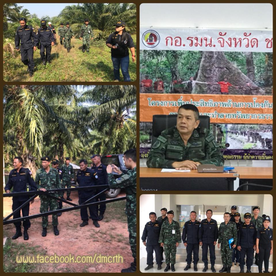 ทช. ร่วม กอ.รมน. และท้องถิ่นชุมพรตรวจป่า ไม่พบการบุกรุก