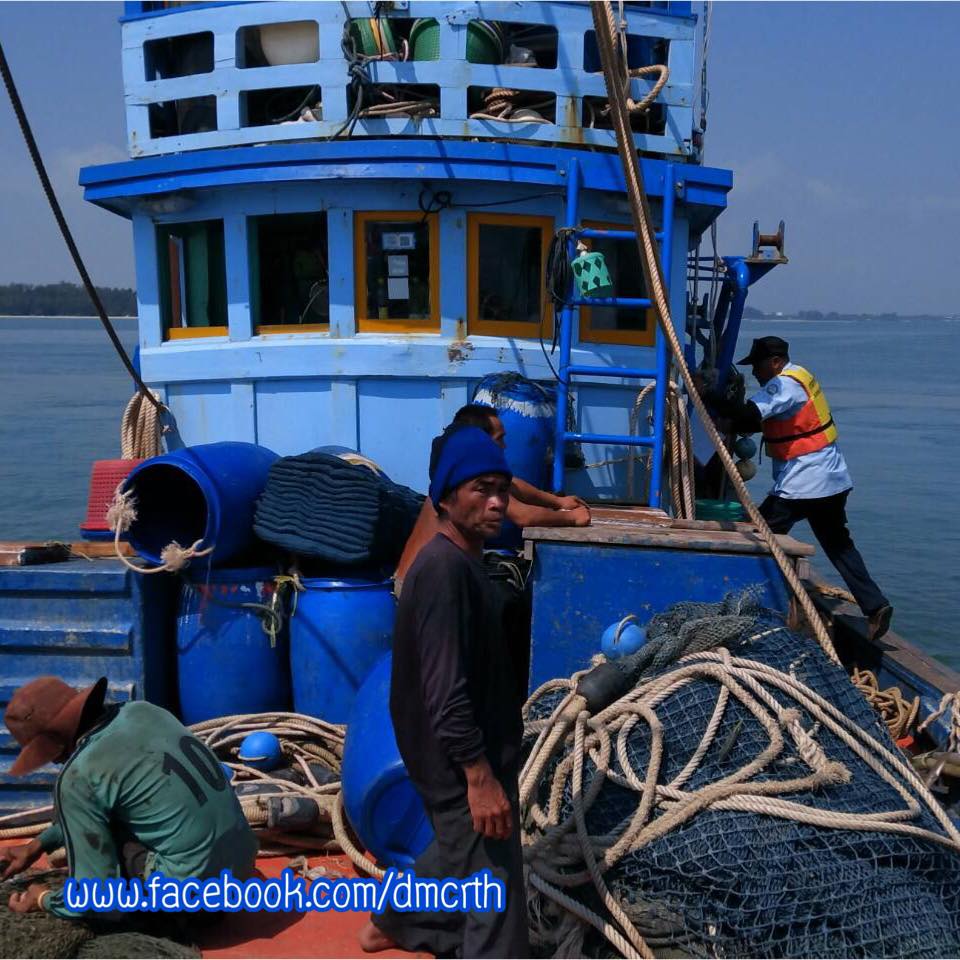ตรวจเรือประมงสงขลาและนครศรีธรรมราช ไม่พบผิดกฎหมาย