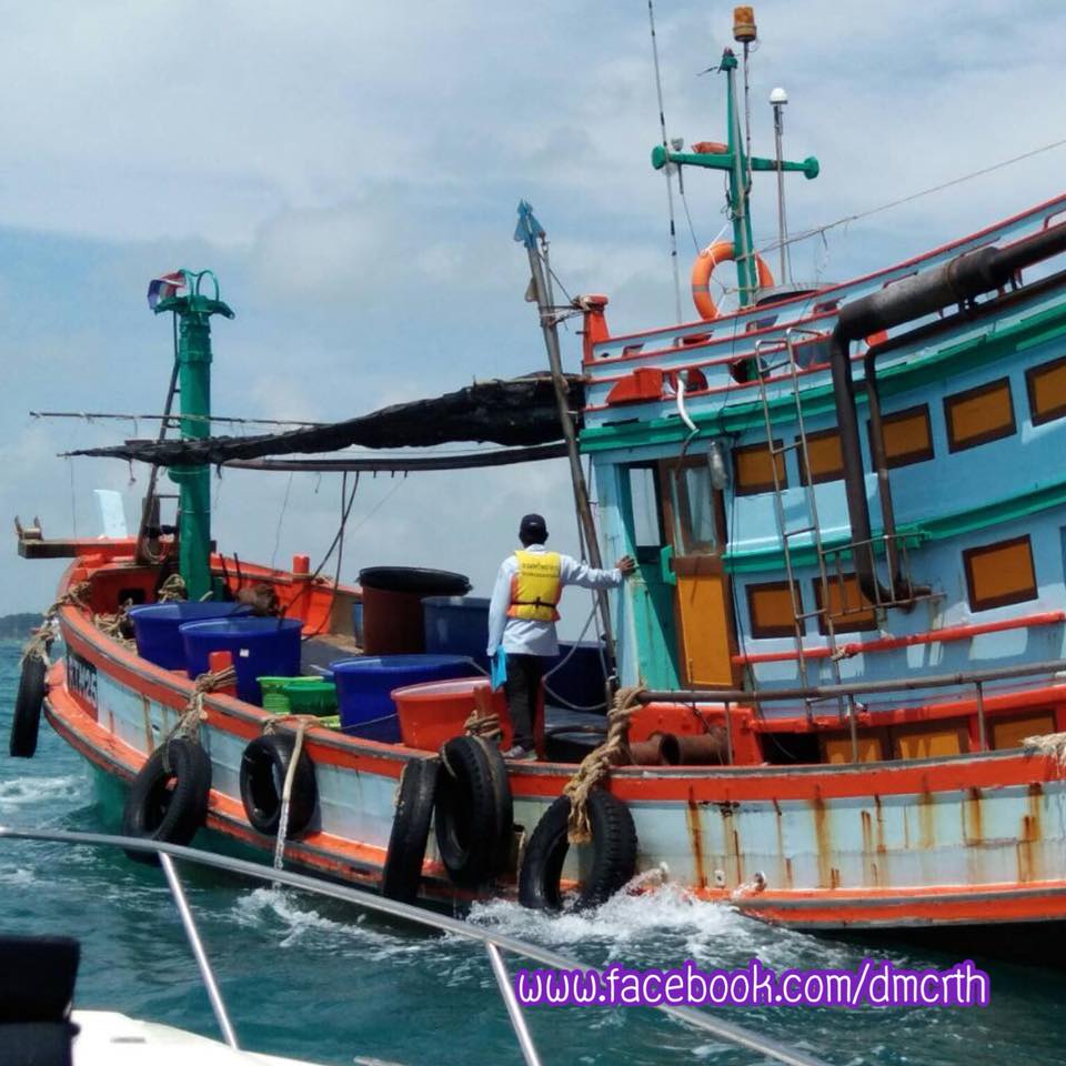 ตรวจเรือประมงสงขลา ไม่พบผิดกฎหมาย