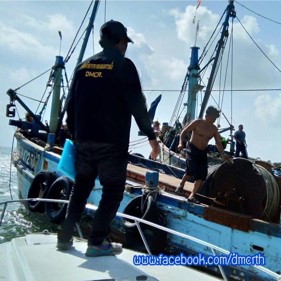 ตรวจเรือประมงสงขลา ไม่พบผิดกฎหมาย