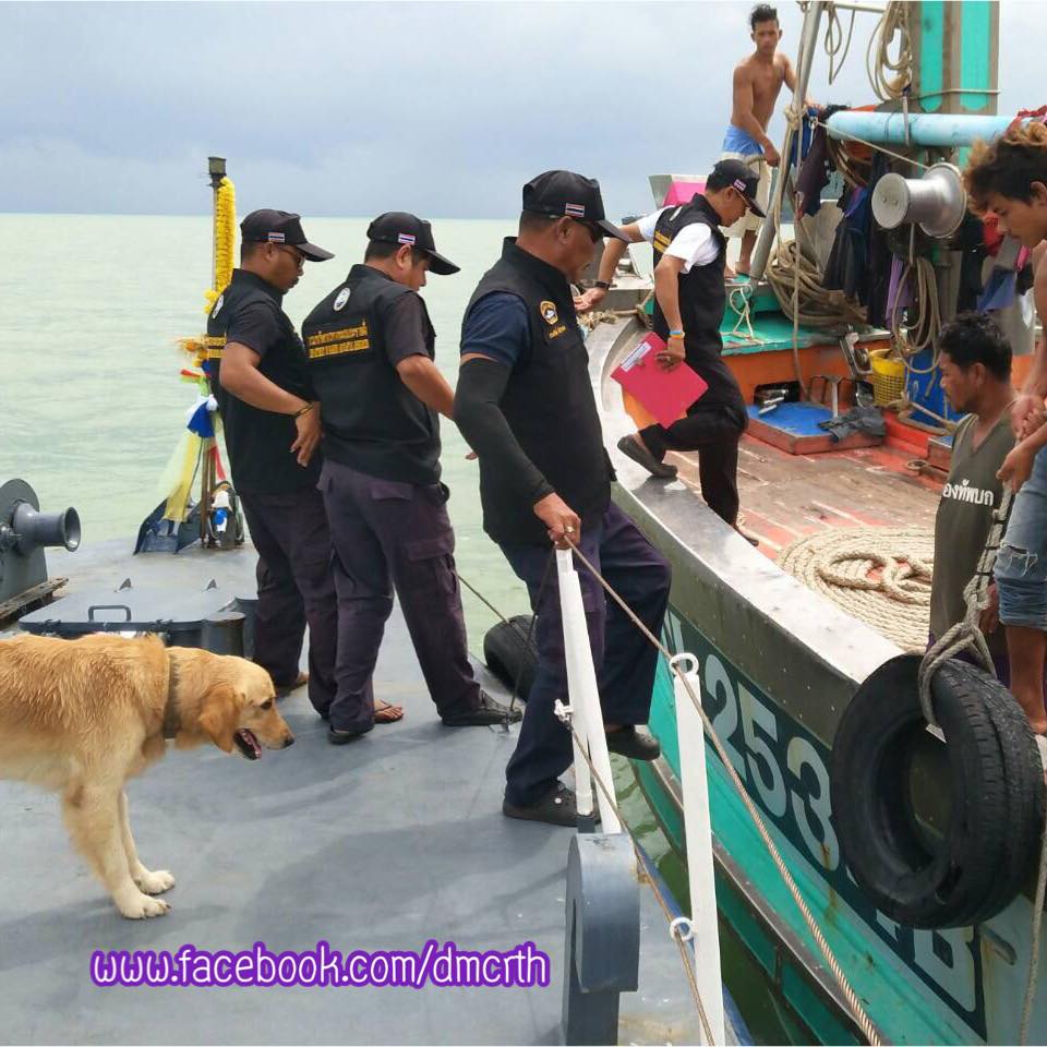 ตรวจเรือประมงสงขลา นครศรีธรรมราช ไม่พบผิดกฎหมาย