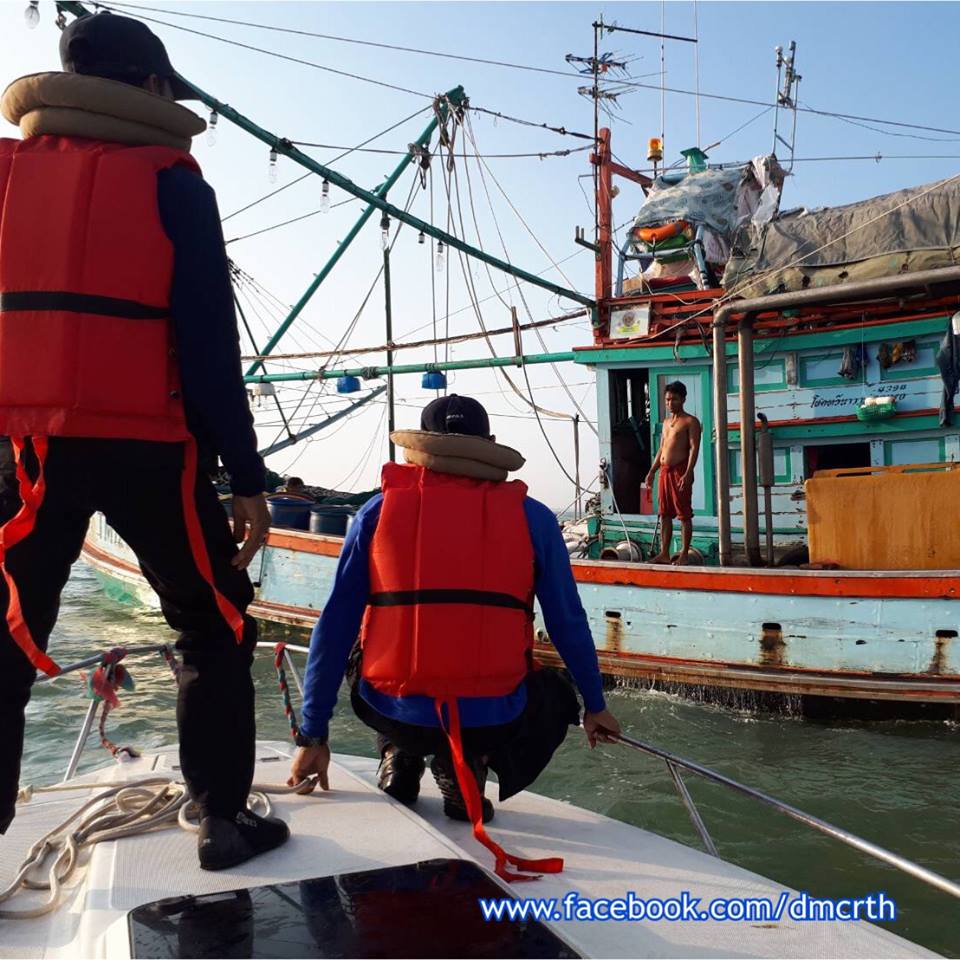 ตรวจเรือประมงปัตตานี ไม่พบผิดกฎหมาย