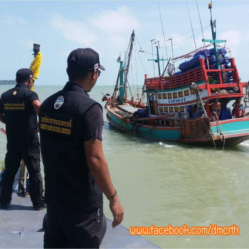 ตรวจเรือประมงสงขลา นครศรีธรรมราช ไม่พบผิดกฎหมาย