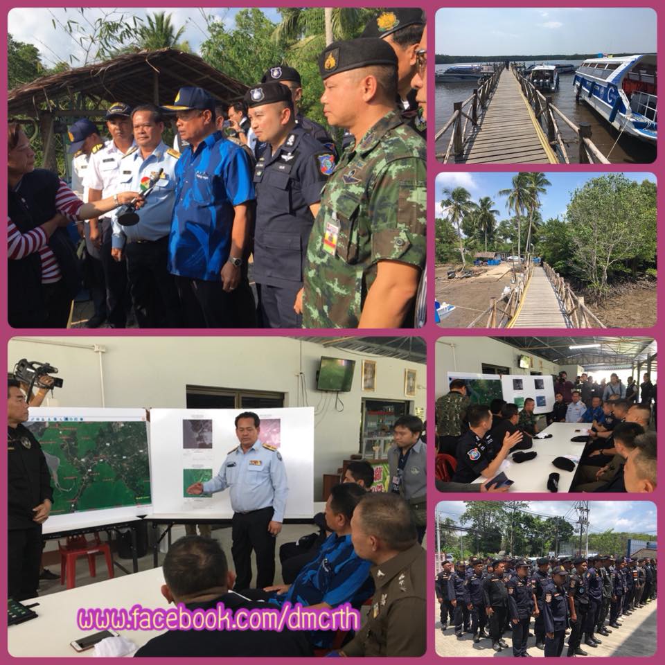ทช.พังงา สนธิกำลังตรวจสอบท่าเรือท่องเที่ยวรุกพื้นที่ป่าไม้