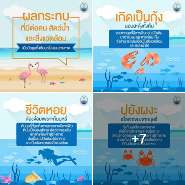 รู้หรือไม่! ทิ้งก้นบุหรี่บนชายหาด อาจส่งผลกระทบต่อคน สัตว์น้ำ และสิ่งแวดล้อม