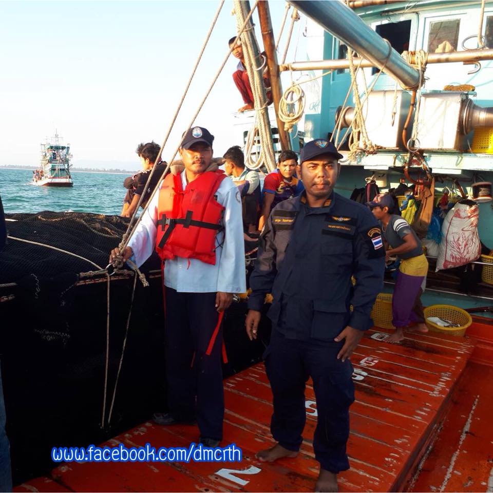 ตรวจเรือประมงปัตตานี ไม่พบผิดกฎหมาย