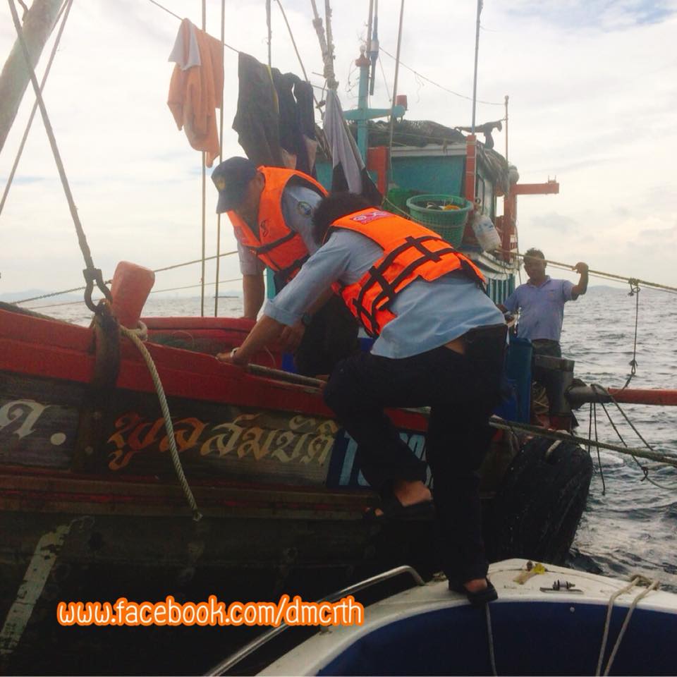 ตรวจเรือประมงเมืองชลบุรี ไม่พบผิดกฎหมาย