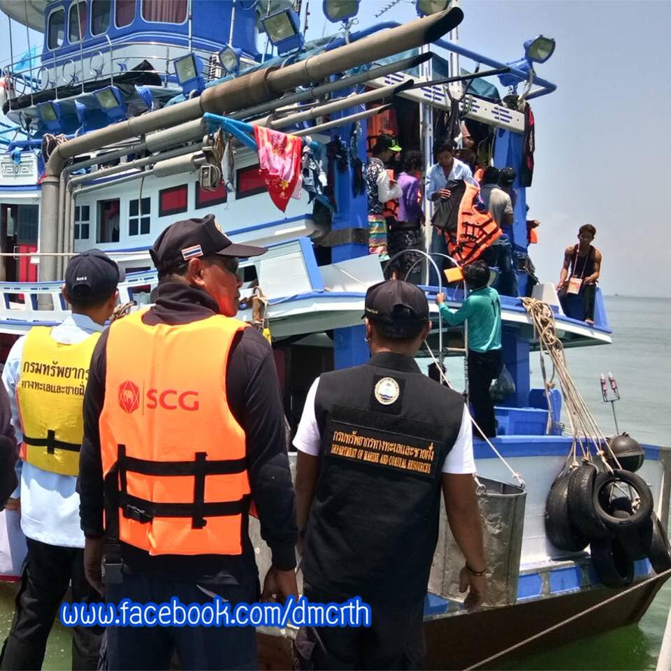 ตรวจเรือประมงสงขลา ไม่พบผิดกฎหมาย