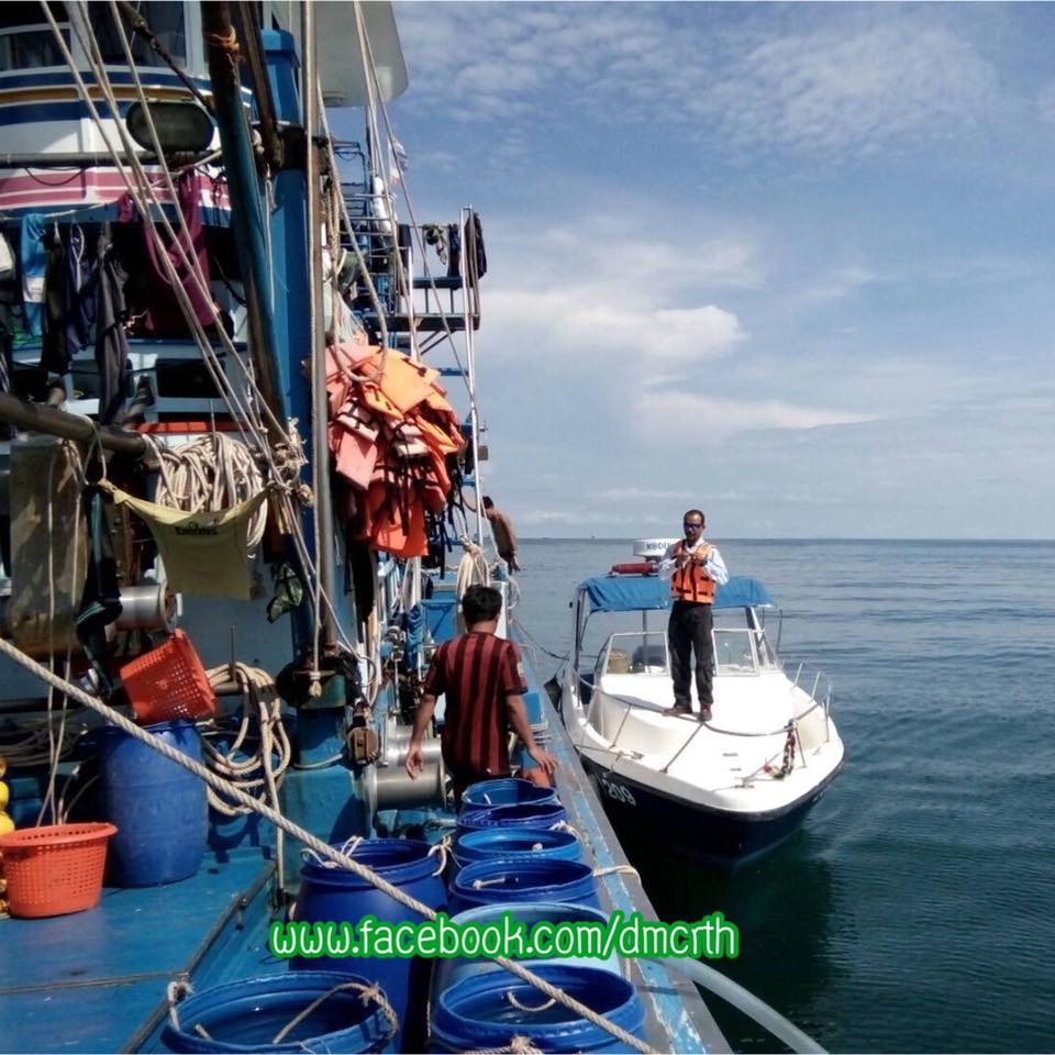 ตรวจเรือประมงเมืองพังงา ไม่พบผิดกฎหมาย