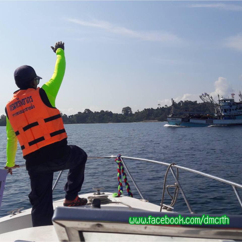 ตรวจเรือประมงพังงา ไม่พบผิดกฎหมาย