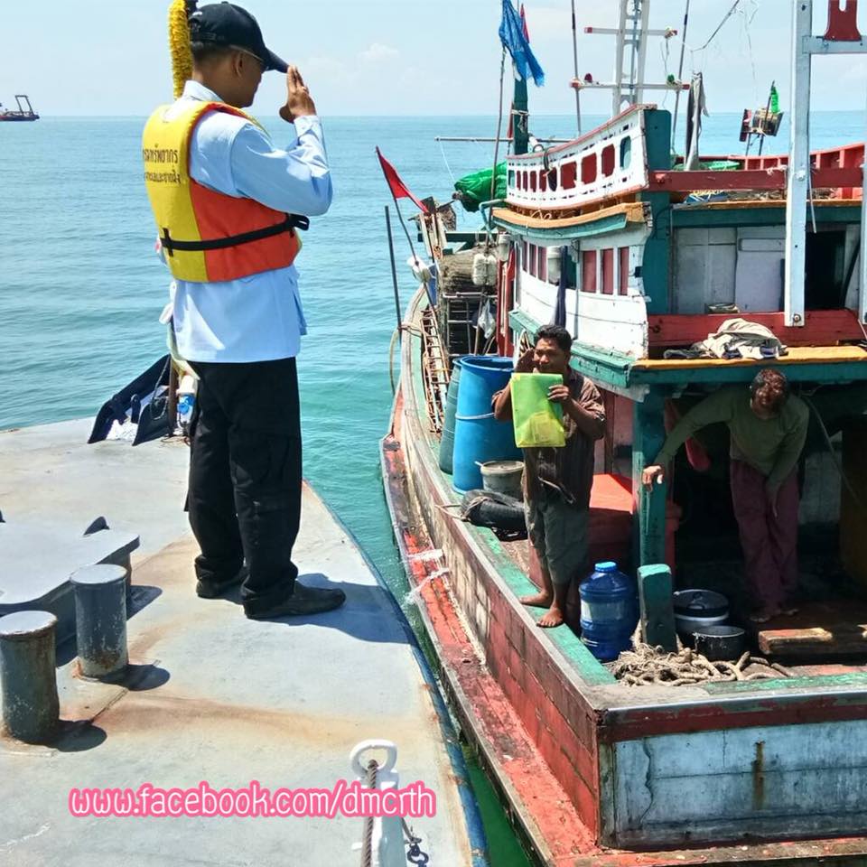 ตรวจเรือประมงสงขลา ไม่พบผิดกฎหมาย