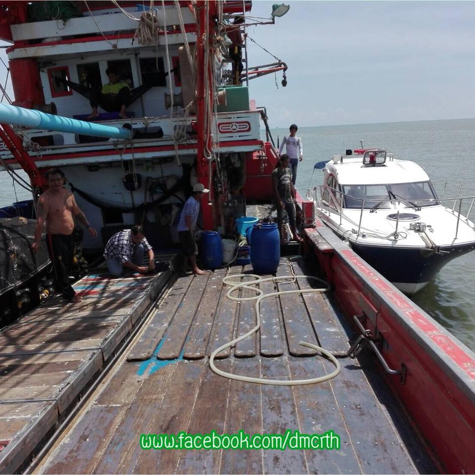 ตรวจเรือประมงปัตตานี ไม่พบผิดกฎหมาย