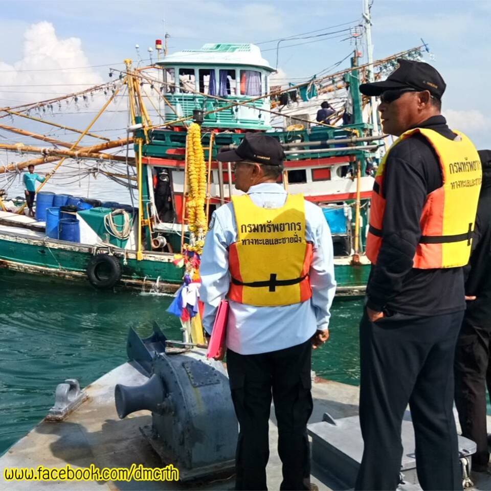 ตรวจเรือประมงสงขลา ไม่พบผิดกฎหมาย