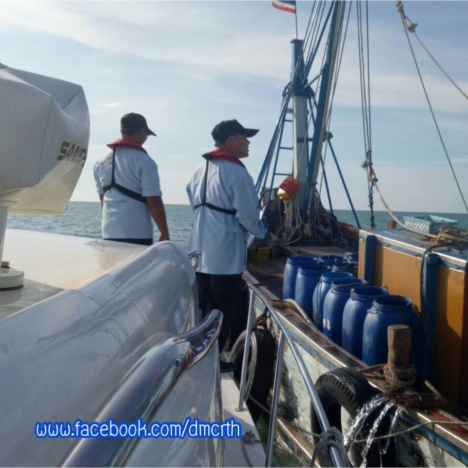 ตรวจเรือประมงปัตตานี ไม่พบผิดกฎหมาย