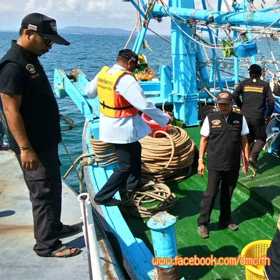 ตรวจเรือประมงสงขลา ไม่พบผิดกฎหมาย