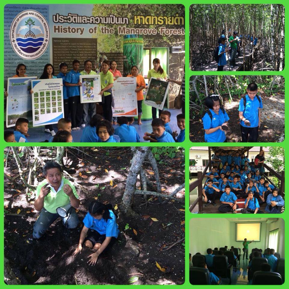 "น้องโรงเรียนตราดสรรเสริญวิทยาคม รักษ์ป่าชายเลน"