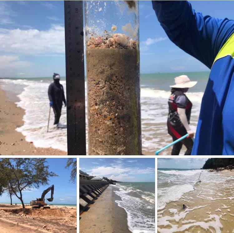 ติดตามการเปลี่ยนแปลงของระบบนิเวศชายหาดสงขลา
