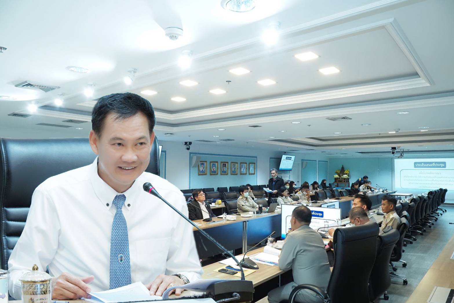 กรม ทช. ติดตามความคืบหน้าเตรียมจัดประชุมคณะกรรมการฯ ทรัพยากรทางทะเลและชายฝั่งแห่งชาติ
