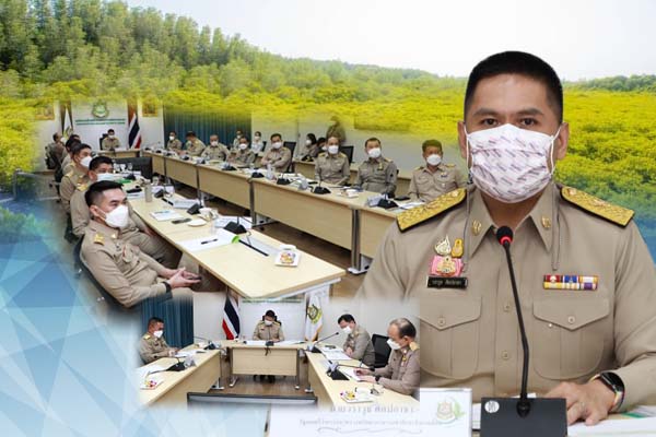 รมว.ทส. มอบนโยบายการดำเนินงาน ประจำปี 2565 เน้นการฟื้นฟูและปรับตัวทุกมิติ สร้างผลงานที่ดีให้พี่น้องประชาชน
