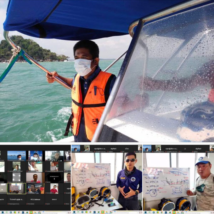 เตรียมพร้อมกู้เรือน้ำมันอับปางชุมพร ลดผลกระทบทะเล