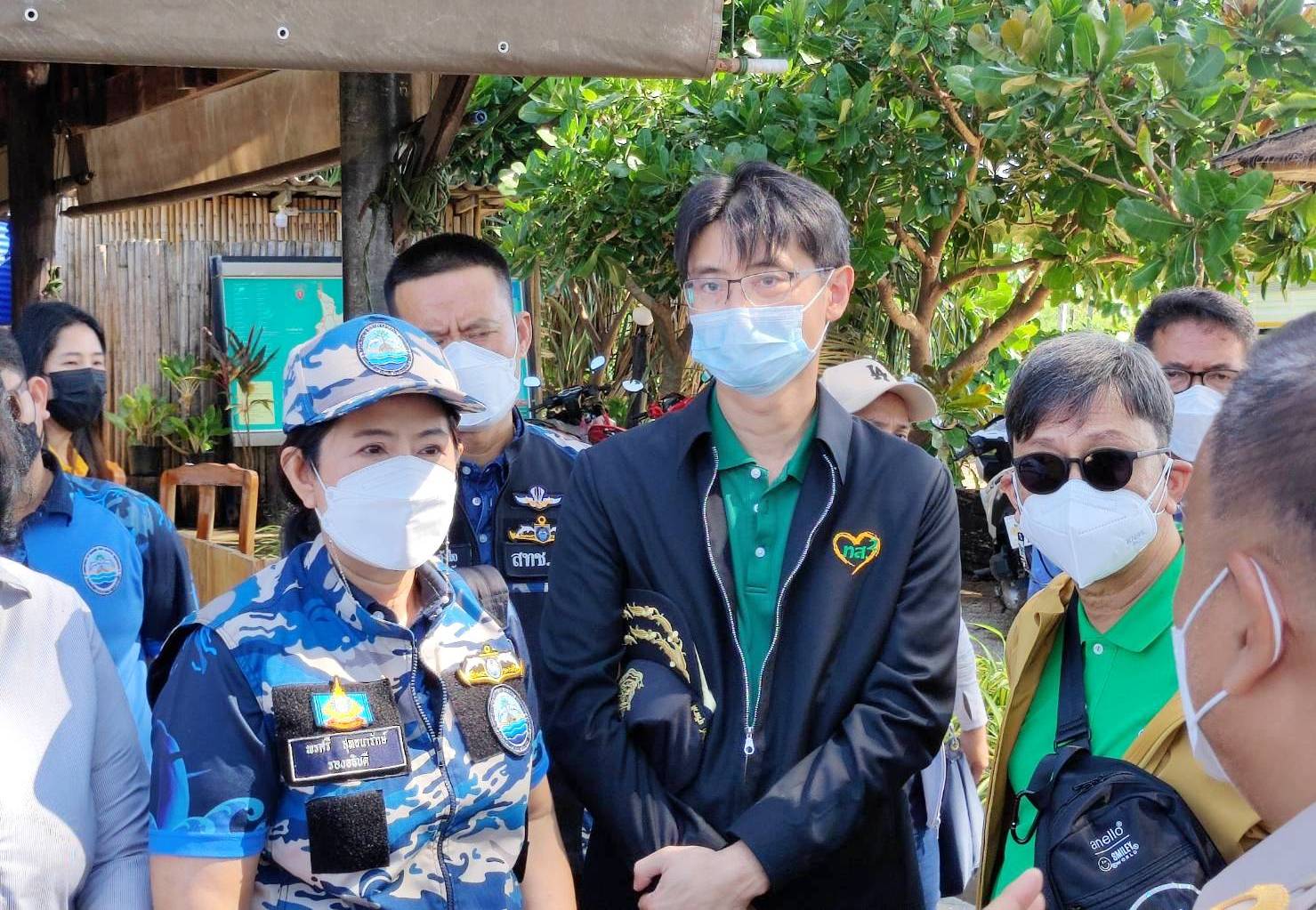 "รองอธิบดี ทช." ร่วมตรวจสภาพพื้นที่กัดเซาะชายฝั่งและแนวทางการแก้ไขปัญหาคลื่นทะเลกัดเซาะชายฝั่งอย่างเป็นระบบ ในท้องที่จ.พังงา และ จ.ภูเก็ต