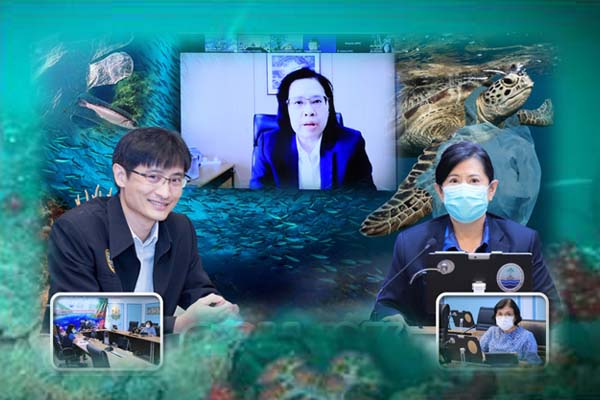 กรม ทช. ร่วมประชุมหารือประเด็นการจัดการขยะทะเล เพื่อลดขยะลงสู่สิ่งแวดล้อม
