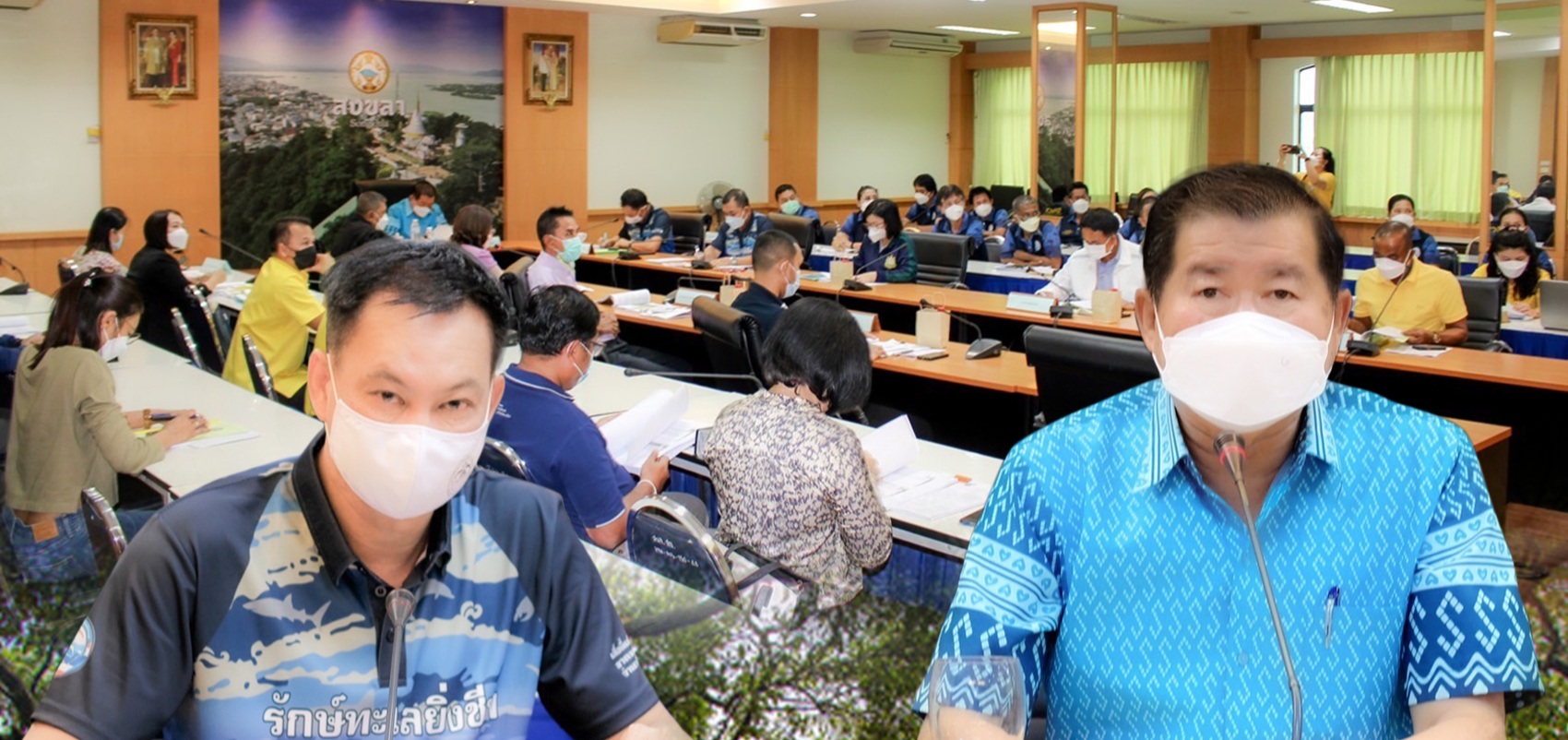 "กรม ทช." จับมือ "กระทรวง มท." ร่วมประชุมหารือแนวทางการแก้ไขปัญหาการขอใช้ประโยชน์ที่ดินป่าชายเลนท้องที่ตำบลพะวง อำเภอเมือง จังหวัดสงขลา