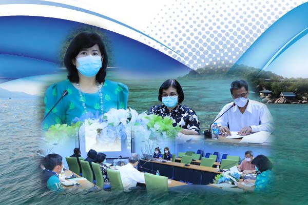 กรม ทช. ประชุมการดำเนินโครงการ “อนุรักษ์แนวปะการังและสิ่งมีชีวิตใต้ทะเลไทย ในพระดำริสมเด็จพระเจ้าลูกเธอ เจ้าฟ้าสิริวัณณวรี นารีรัตนราชกัญญา”