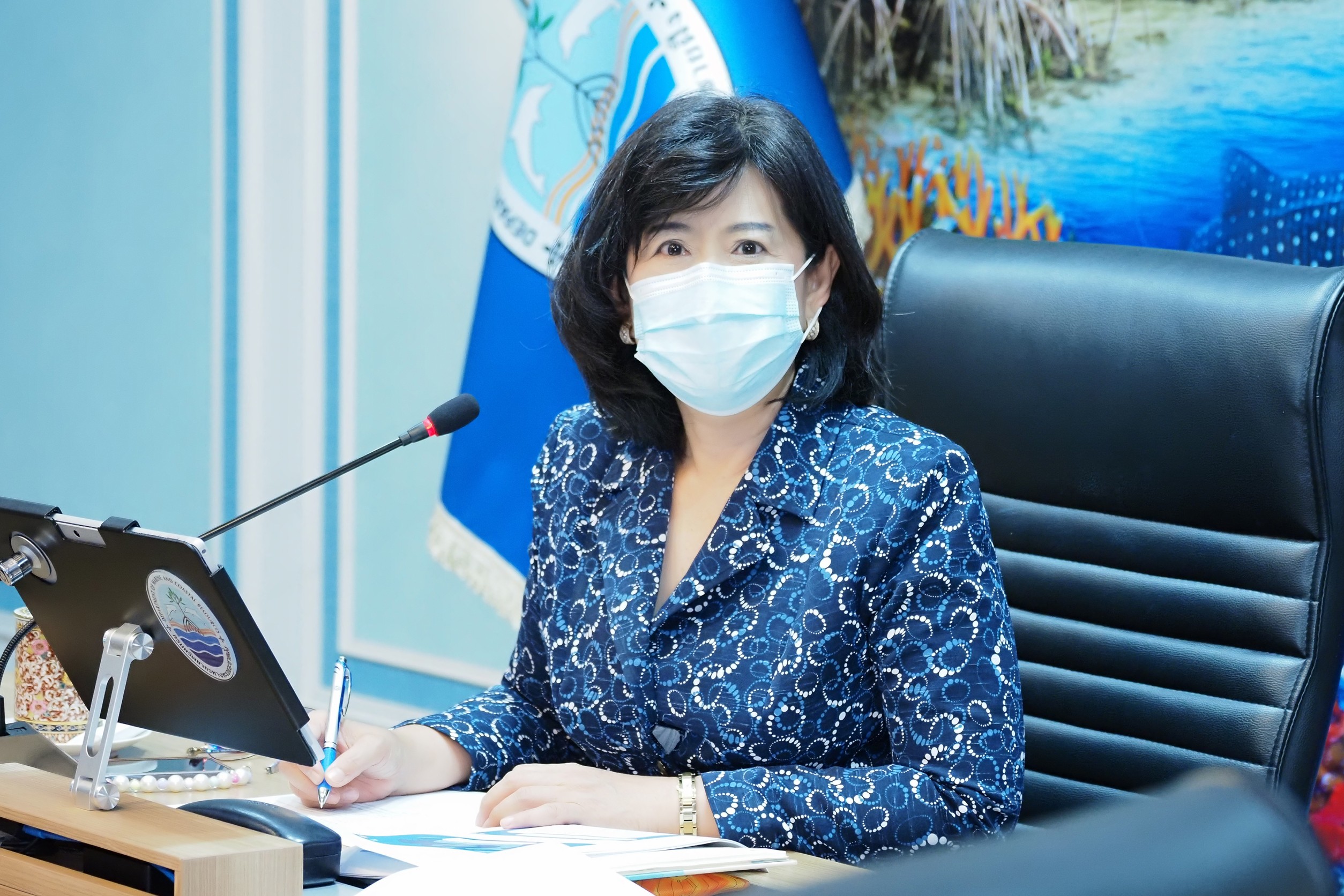 กรม ทช. ประชุมคณะทำงานขับเคลื่อนการดำเนินงานเป้าหมายการพัฒนาที่ยั่งยืนที่ 14 อนุรักษ์ฯ เพื่อการพัฒนาที่ยั่งยืน