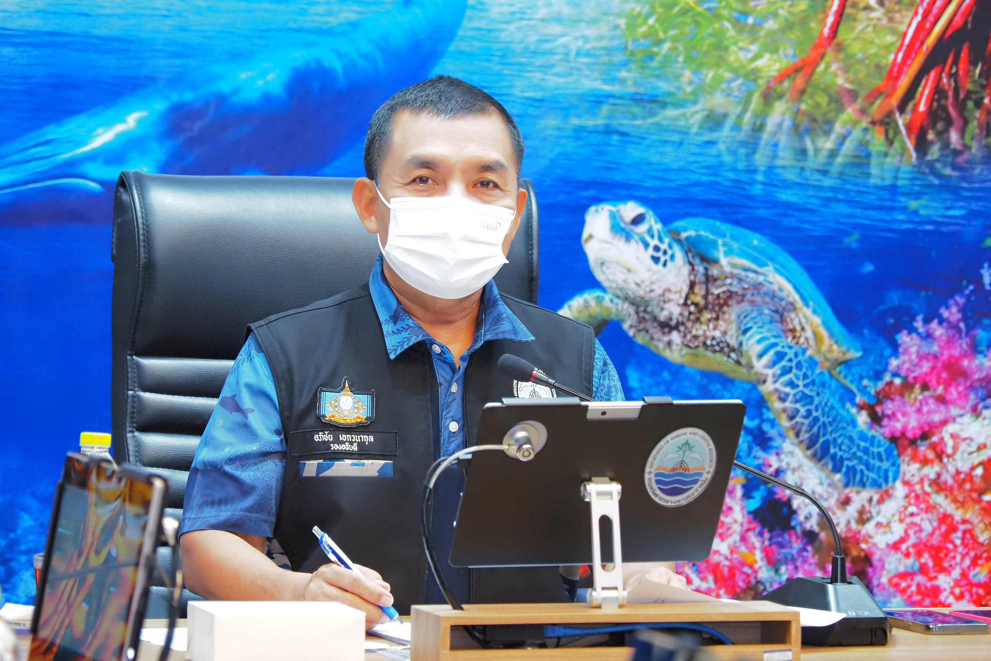 ทช. จัดประชุมคณะทำงานปรับปรุงระเบียบกรม ว่าด้วยการปลูกและบำรุงป่าชายเลนทดแทน ในที่ดินที่มีเอกสารสิทธิ พ.ศ. 2565