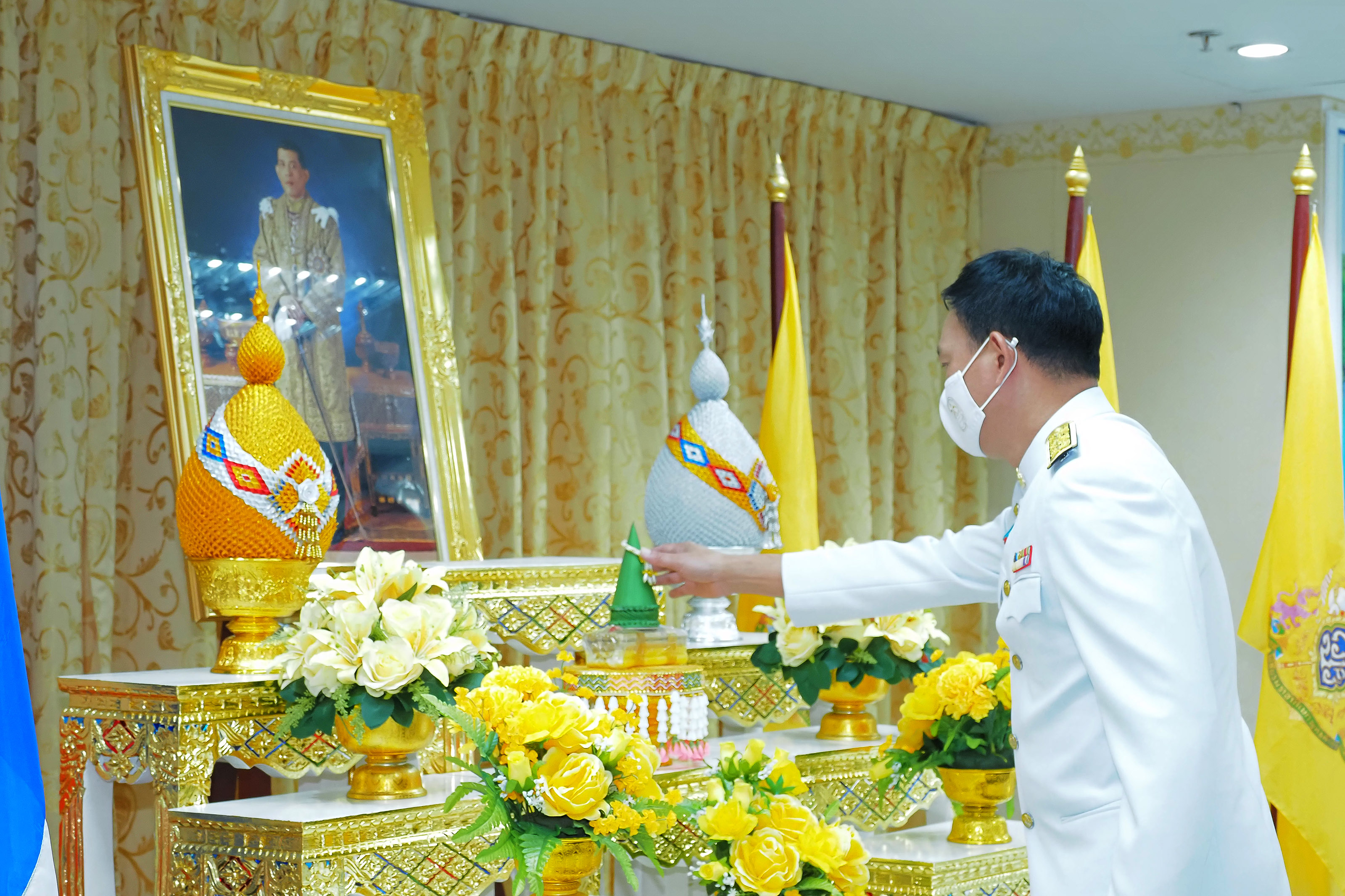 กรม ทช. จัดพิธีถวายพระพรชัยมงคล และถวายสัตย์ปฏิญาณเพื่อเป็นข้าราชการที่ดีและพลังของแผ่นดิน