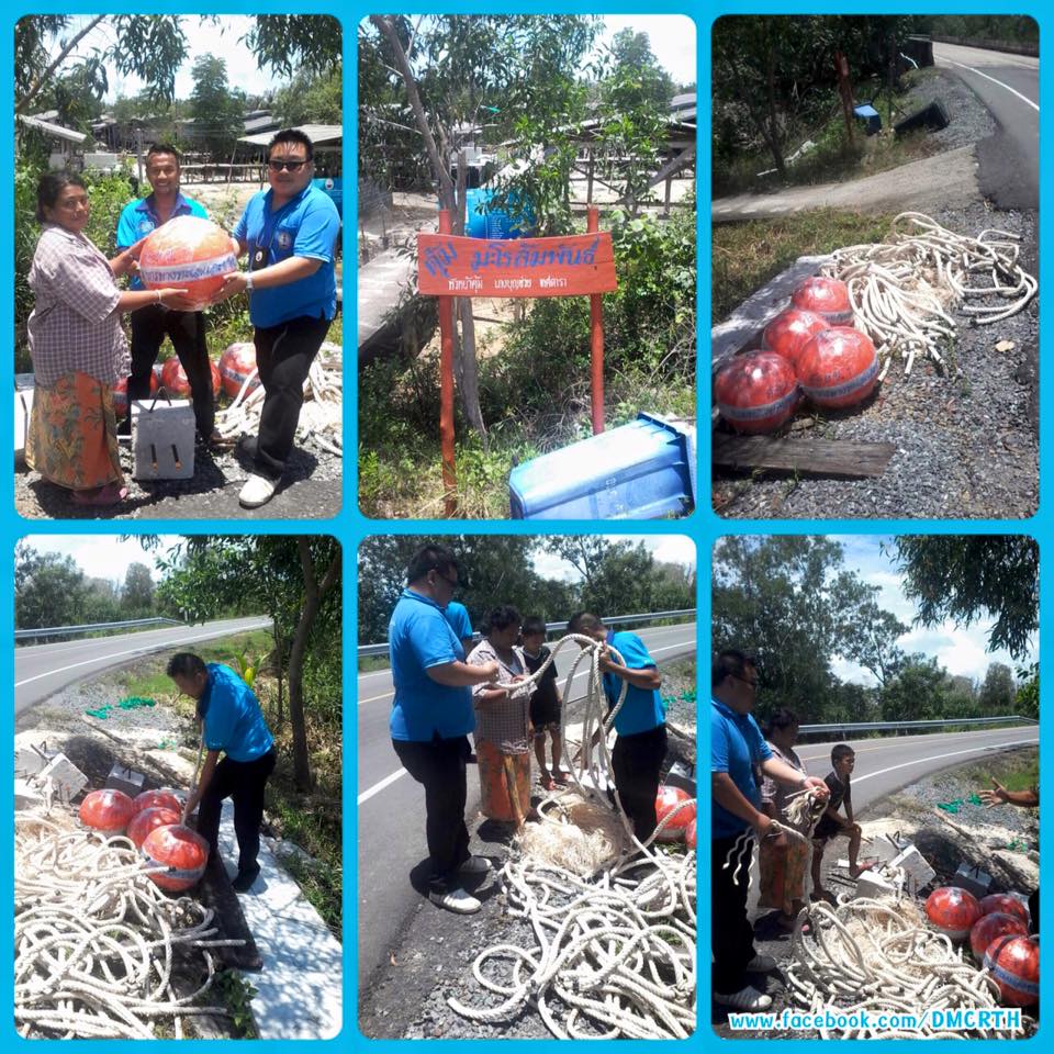 ทช.ตราด ฟื้นฟูทะเล มอบซั้งเชือก