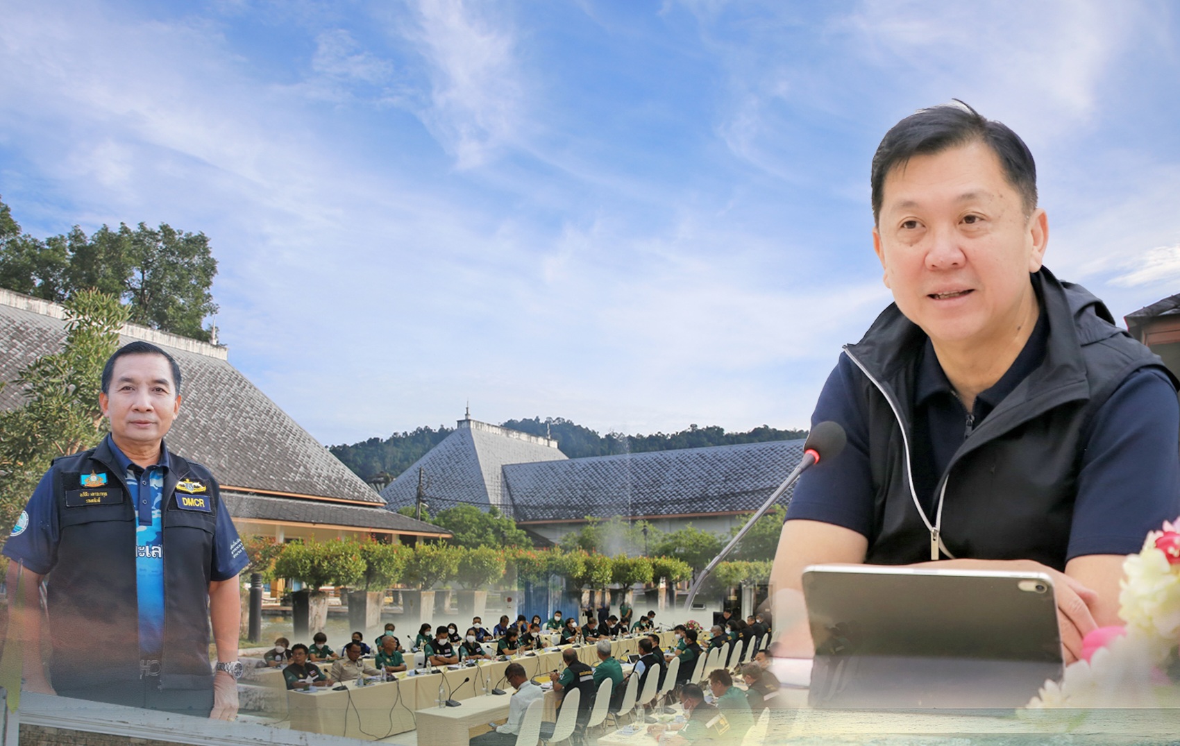 กรม ทช. ร่วมประชุมหัวหน้าหน่วยงานของกระทรวงทรัพยากรธรรมชาติและสิ่งแวดล้อมในพื้นที่ 6 จ.ภาคใต้